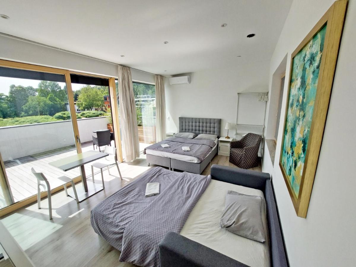 Rose Valley, Modern Studios & Apartments Ljubljana Bagian luar foto